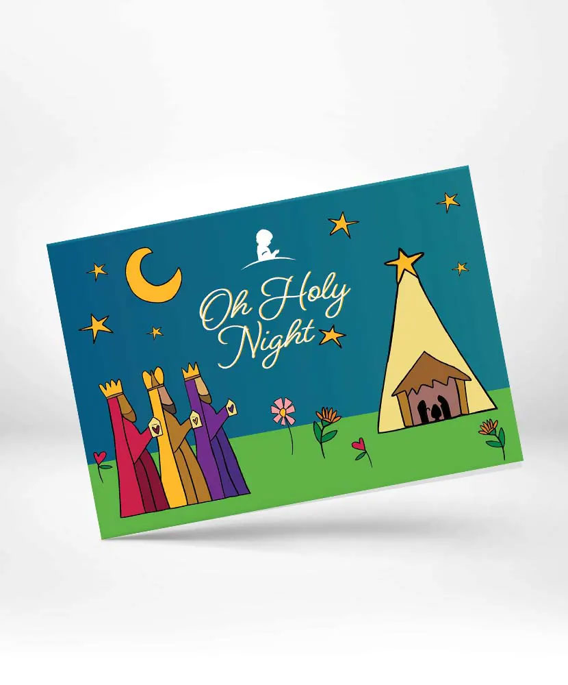 3 Kings Holiday Greeting Cards - 10 Pack